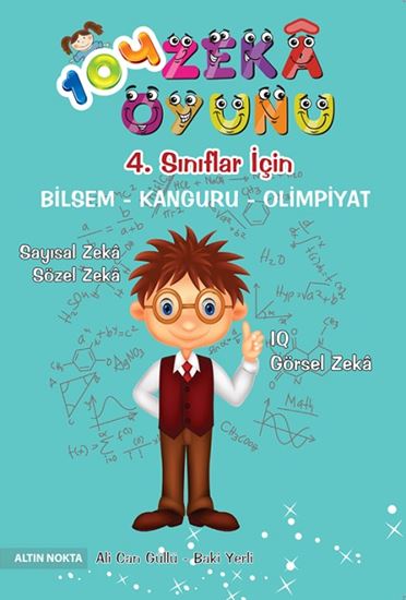 4. Sınıf 104 Zeka Oyunu Bilsem - Kanguru - Olimpiyat Kitabı
