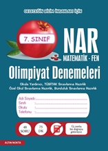 7. Sınıf Nar Olimpiyat Denemeleri Matematik - Fen