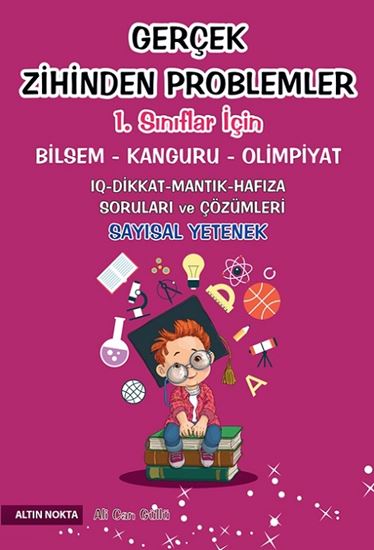 1. Sınıf Gerçek Zihinden Problemler Bilsem-kanguru-olimpiyat Kitabı