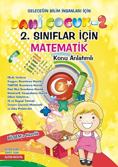 2. Sınıf Dahi Çocuk Matematik Konu Anlatım Bilsem Kanguru Olimpiyat