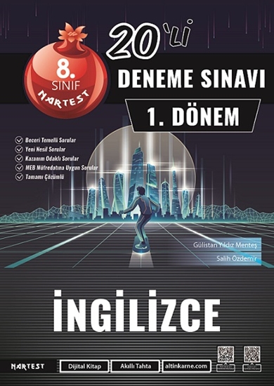 8. Sınıf Mod 20 İngilizce Deneme Sınavı (kampanyalı)