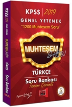 Kpss 2019 Genel Yetenek Muhteşem Show Türkçe Soru Bankası 1200 Soru