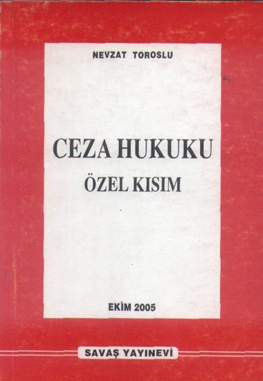 Ceza Hukuku Özel Kısım