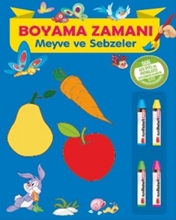 Boyama Zamanı Meyve Ve Sebzeler