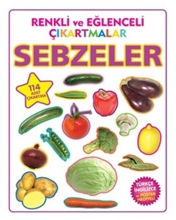 Renkli Ve Eğlenceli Çıkartmalar Sebzeler