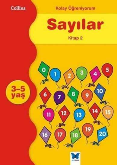 Kolay Öğreniyorum Sayılar Kitap 2 3-5 Yaş