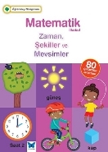 İlkokul Matematik Zaman, Şekiller Ve Mevsimler (80 Çıkartma İle Birlikte)