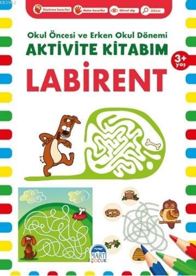 Aktivite Kitabım Labirent 3+ Yaş