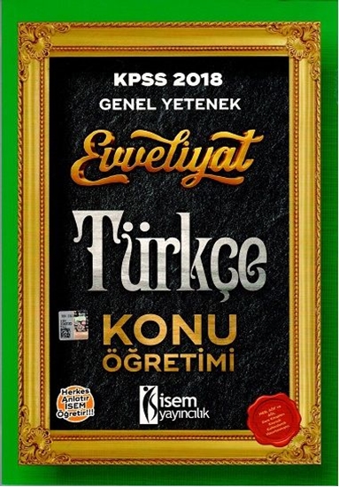 Kpss Evveliyat Türkçe Konu Öğretimi 2018