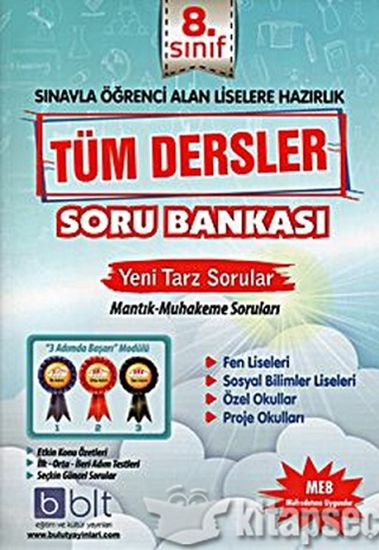 8. Sınıf Tüm Dersler Soru Bankası