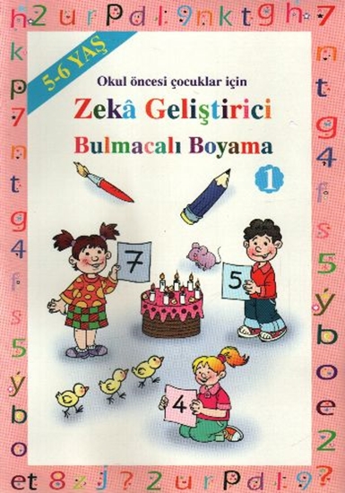 Zeka Geliştirici Bulmacalı Boyama 5+ Yaş