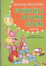 Duygusal Zeka Eğitimi Etkinlikli Boyama Kitabı Çıkartmalı