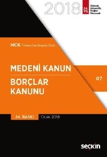 No:7 Medeni Kanun Borçlar Kanunu