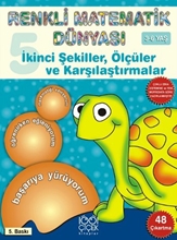 Renkli Matematik Dünyası 5 İkinci Şekiller, Ölçüler Ve Karşılaştırmalar (3-6 Yaş)