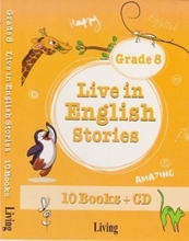 Grade 8 Live İn English Stories 10 Books Cd