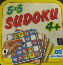 5x5 Sudoku 4 Yaş+ (80 Çıkartma)