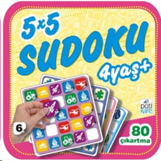 5x5 Sudoku 4 Yaş+ (80 Çıkartma)