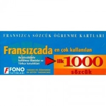 Fransızcada En Çok Kullanılan İlk 1000 Sözcük (kart)