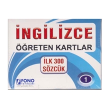 İngilizce Öğreten Kartlar 1-ilk 300 Sözlük