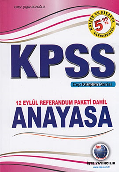 Kpss Lise Önlisans Cep Anayasa Vatandaşlık 2014