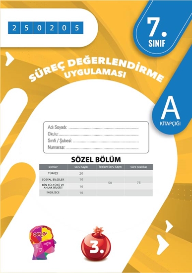 Omage 7. Sınıf Süreç Değerlendirme Şubat A Söz Kod 250205