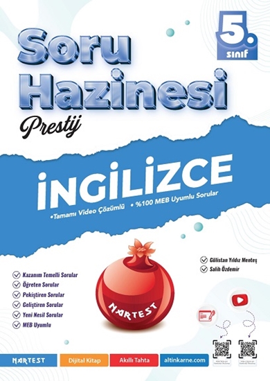 5. Sınıf Prestij İngilizce Soru Hazinesi
