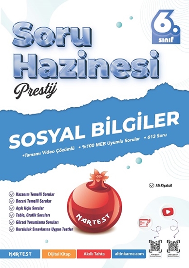 6. Sınıf Prestij Sosyal Bilgiler Soru Hazinesi 2025 Yeni