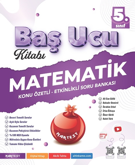 5. Sınıf Matematik Baş Ucu Kitabı Maarif Modeli