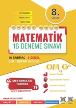 8. Sınıf Omage Gold Matematik 16' Lı Deneme Sınavı